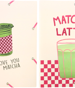 7277 CLASSEURS MATCHA LATTE 2P